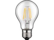 Filament LED std.pære - 230V / 6,5W, E27, Dæmpbar (2700K)