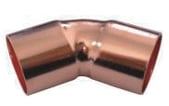 Unite Loddefitting Vinkel 45G  3/8"