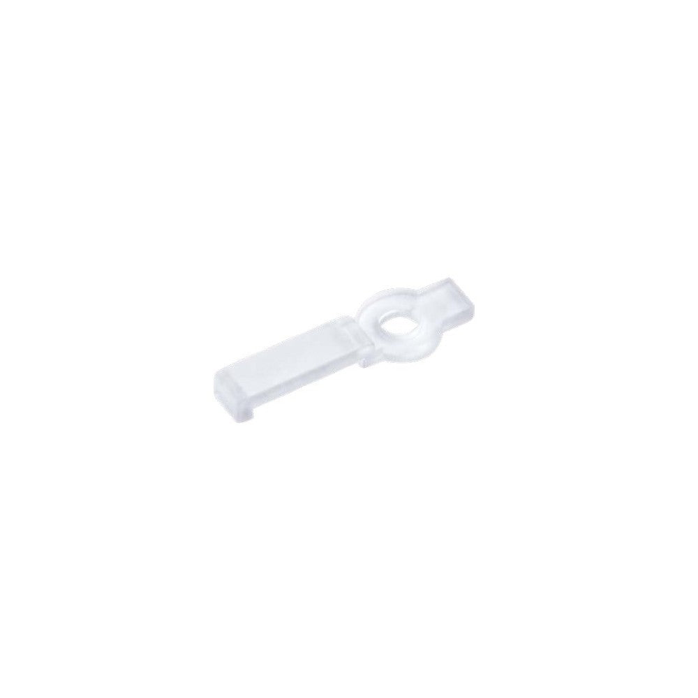 20 stk. klare monteringsklips til LED strip - 10mm, kompatible med IP20 strips
