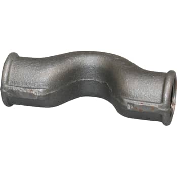3/4" Sort overbøjning