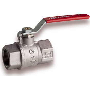 Pettinaroli 1.1/4" TEA kuglehane med standardgreb, muffe/muffe