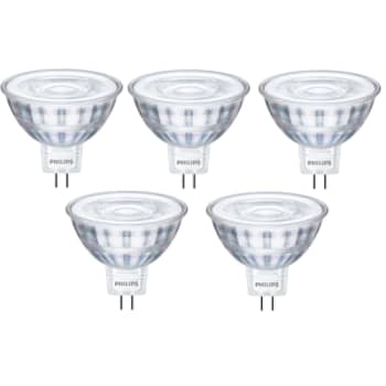 Philips CorePro LEDspot 4,4W (35W) MR16 827 36° 5-pak