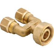 Uponor Minitec dobbeltfordeler 2x9,9-3/4" Euro