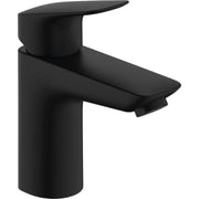 Hansgrohe Logis håndvaskarmatur 70 med push-open BV, mat sort