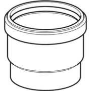 Geberit PE stikmuffe med læbetætning: d=50mm