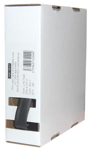 Krympeflex æske - LINK 12,7/6,4mm 6m u. lim - sort