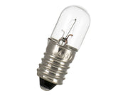 Dværglampe - 14V / 80mA / 1.2W, E10 sokkel (Ø10x28mm)