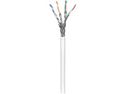 S/FTP netværkskabel - CAT6 PiMF massiv CCA, PVC Hvid (305m)