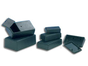TEKO "sæbe" ABS kabinet - Sort (58x35x16mm)