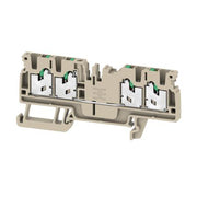 SNAP IN KLEMME 4-POL 2,5MM BEIGE