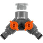 Gardena 2-vejs ventil, 1-3/4-1/2"
