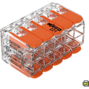 WAGO SAMLEMUFFE 10 X 4 MM2 TRANSPARENT