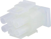 Ledning-til-ledning MLX stikhus - 2x3pol han, 6,35mm