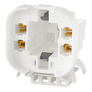 Gx24q-4 fatning m. snap-in