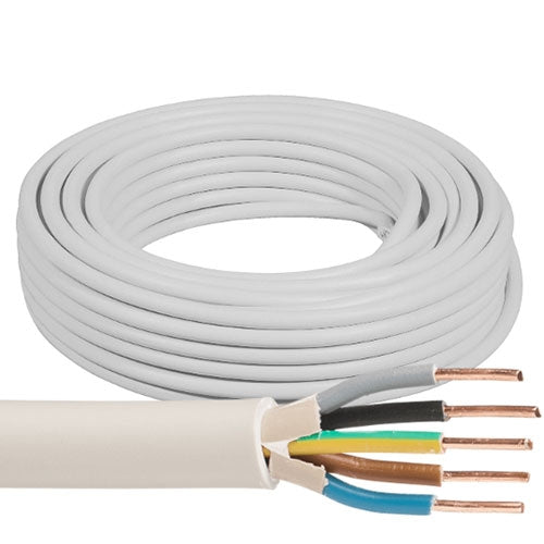 El Kabel EXQ - 5x1,5mm² - 50 meter