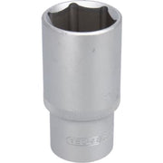 Tecos top, sekskant, 1/2", lang, 30 mm