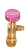 Refco serviceventil A-38410 1/4" SAE x 5/16" SAE