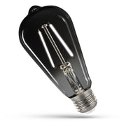 2,5W LED Pære E27 4000K røgfarvet