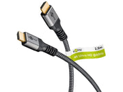 High Speed HDMI™ Tekstilkabel m. Ethernet, 4K/60Hz (1m)