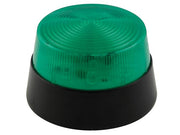 LED blinklys - 12Vdc, Ø77mm, IP20, Grøn