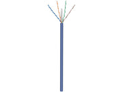 UTP netværksinst.kabel - CAT6a, massiv CU, Blå (50m)