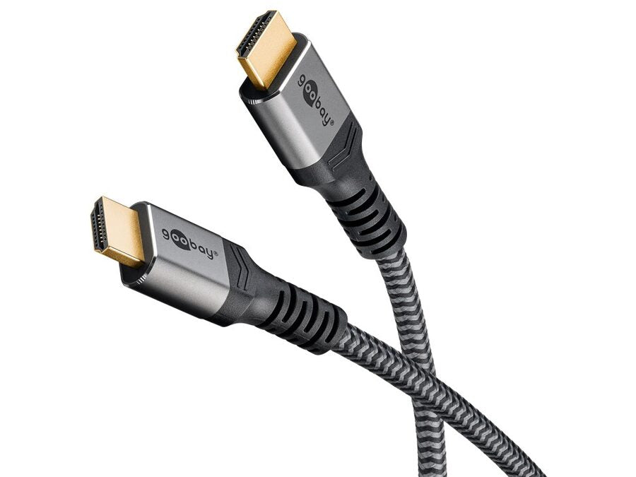Ultra High Speed HDMI 2.1 Kabel - 8K/60Hz - Grå (1m)
