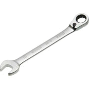 Ring-gaffelnøgle med skralde, 19 mm