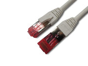 Patchkabel kat 6A STP 25M LSZH hvid