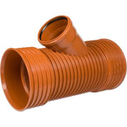 Kaczmarek K2 DN300 x 160 mm PP-gren t/glat spids, u/gummiringe
