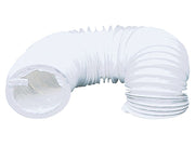PVC Flexrør - Ø102mm x 6m, Hvid
