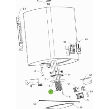 Varmeelement, Tronic 4500 T 50-150 - 1000W