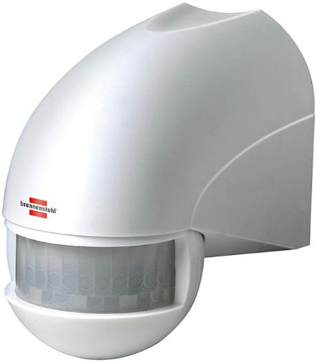 Infrarød vægsensor hvid 180gr IP44 12M 1000/300W