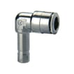 Push in fitting-tube  to stem elbow-10mm tube -10mm tube 6555 10-10  SUPER-RAPID FITTING