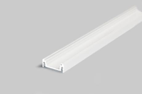 DIOFLEX Alu profil SURFACE14 EF/TY 1m 24x9mm hvid