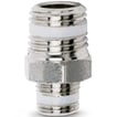 BSPT adaptor-male -male -nipple-1/8-1/4 thread  -PTFE seal  S2510 1/8-1/4  PIPE FITTING SPRINT