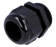 Vandtæt forskruning - PG29, IP68, Sort (Ø18-25mm)