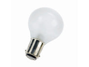 Dværglampe - 12V / 12W Globe, Ba15d sokkel (Ø38x56mm)