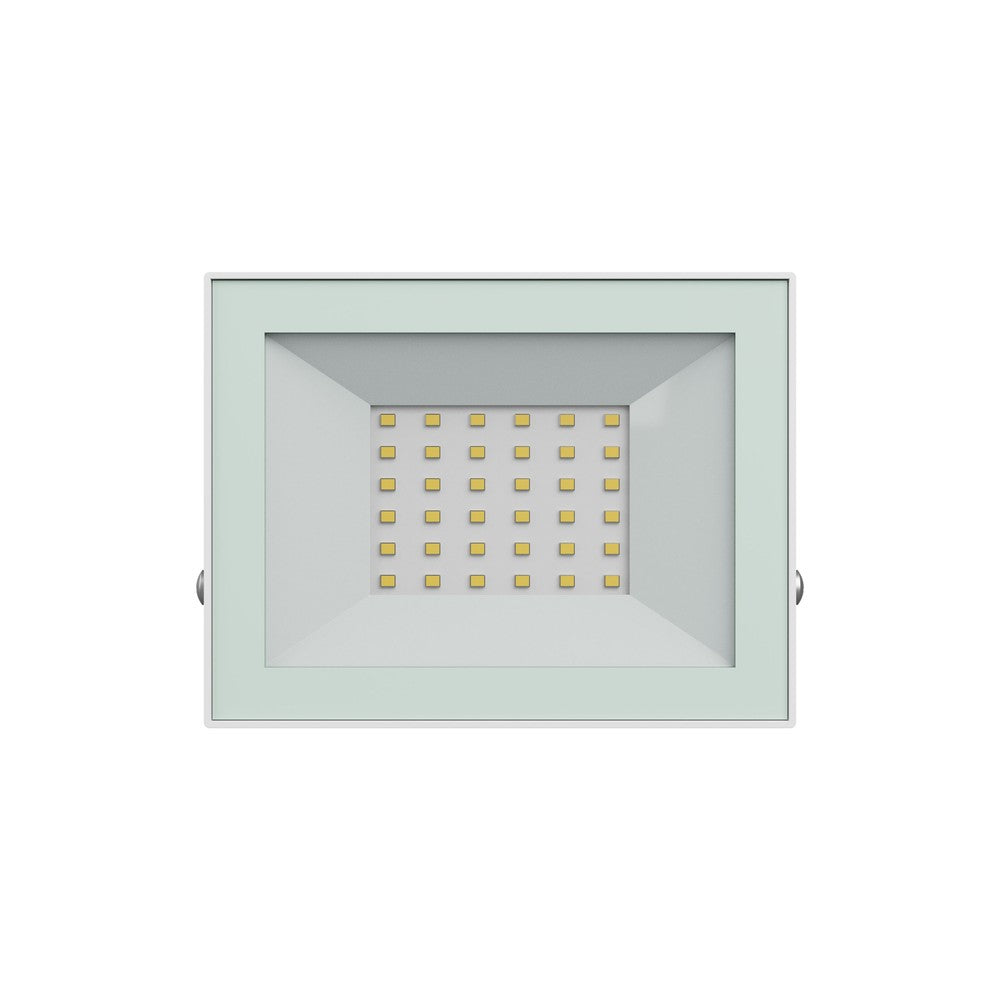 Noctis Lux 4 projektør 30W - Neutral hvid, 230V, IP65, 141x107x25, hvid