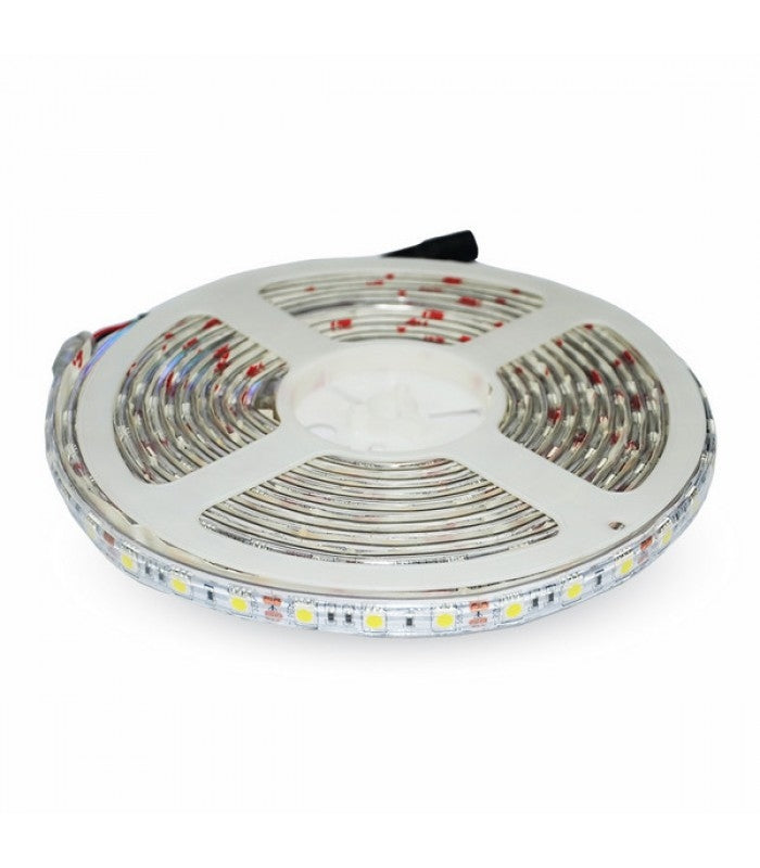 10,8W/m LED bånd 4500K, Dags hvid, 5 meter, 12V