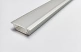 Alu profil 7 med opal cover - 2,5 m