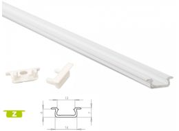 Alu. LED profil - Type Z, Hvidlakeret (2,02m)