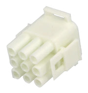 Ledning-til-ledning MLX stikhus - 3x3pol han, 6,35mm