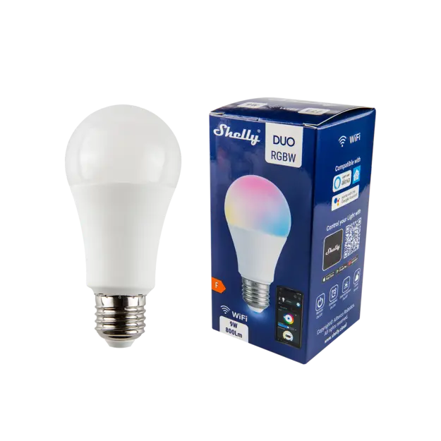 SHELLY DUO E27 - WW/CW