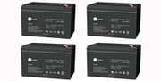 Blybatteri 12V-12AH  151X98X95 VDS 4-pak