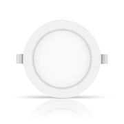 LED E6 Baggrundsbelyst Indbygningsspot, 18W, 4000K, Ø190-200mm Udskæring, Rund, Plan Montering