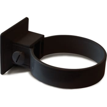 Plastmo plastrørholder Ø90mm, sort