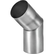 76 mm VM ZINC knærør indvendig søm 45 grader