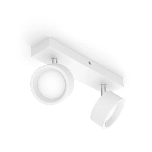 Philips Bracia lofts-/vægspot 2x5,5W 2700K Hvid