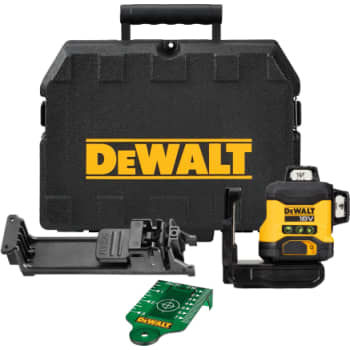 DEWALT 18V XR laser DCLE34031N-XJ med 3 grønne 360° lasercirkler