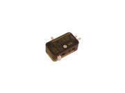Mikroswitch u. arm - 12A/250V ON-(ON) SPDT, loddeben
